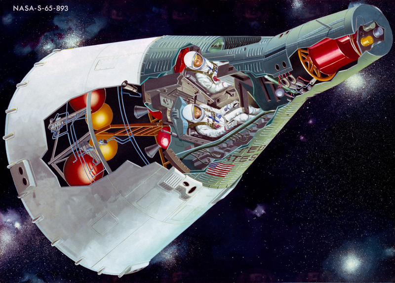 Illustration for article titled Get lost in these fascinating spacecraft cutaway illustrations
